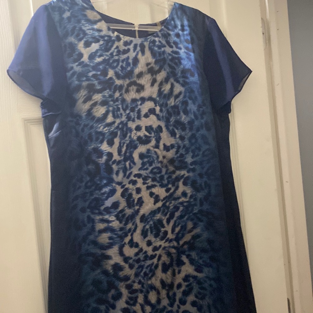 Silky with see thru sleeves